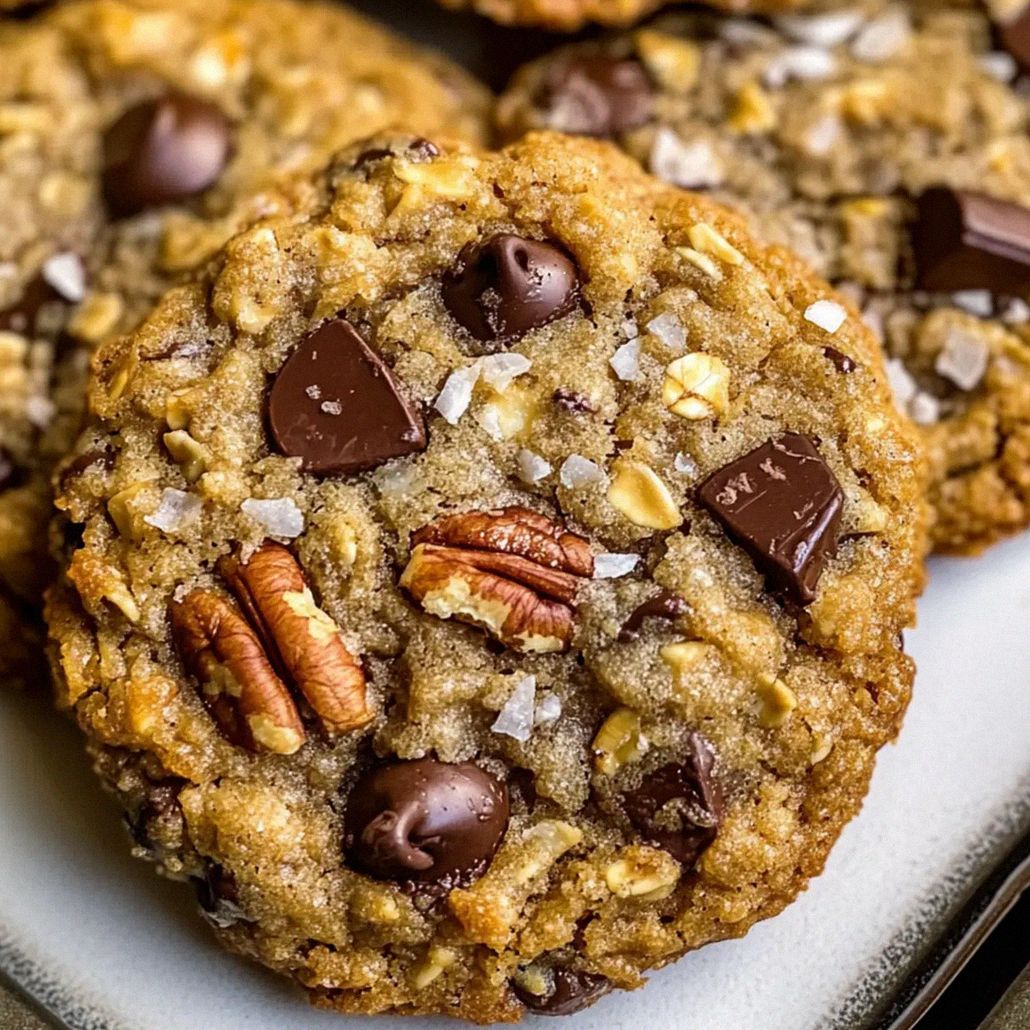Chewy Cowboy Kekse mit Schokolade und Hafer – Schritt 2