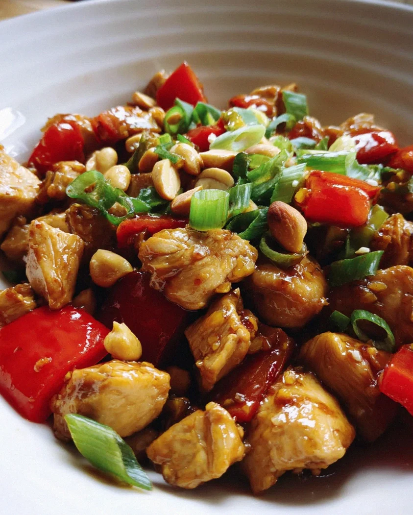 Chinesisches Hähnchen nach Kung-Pao-Art