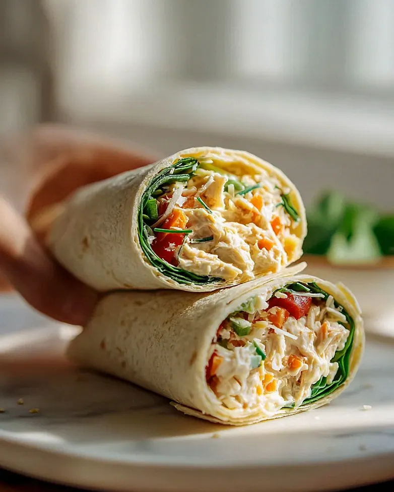 Der beste selbstgemachte Chicken Salad Wrap – Einfach & Köstlich!