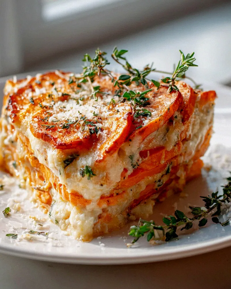 Der Beste Süßkartoffel-Auflauf: Mit Knoblauchbutter hausgemacht – Schritt 2