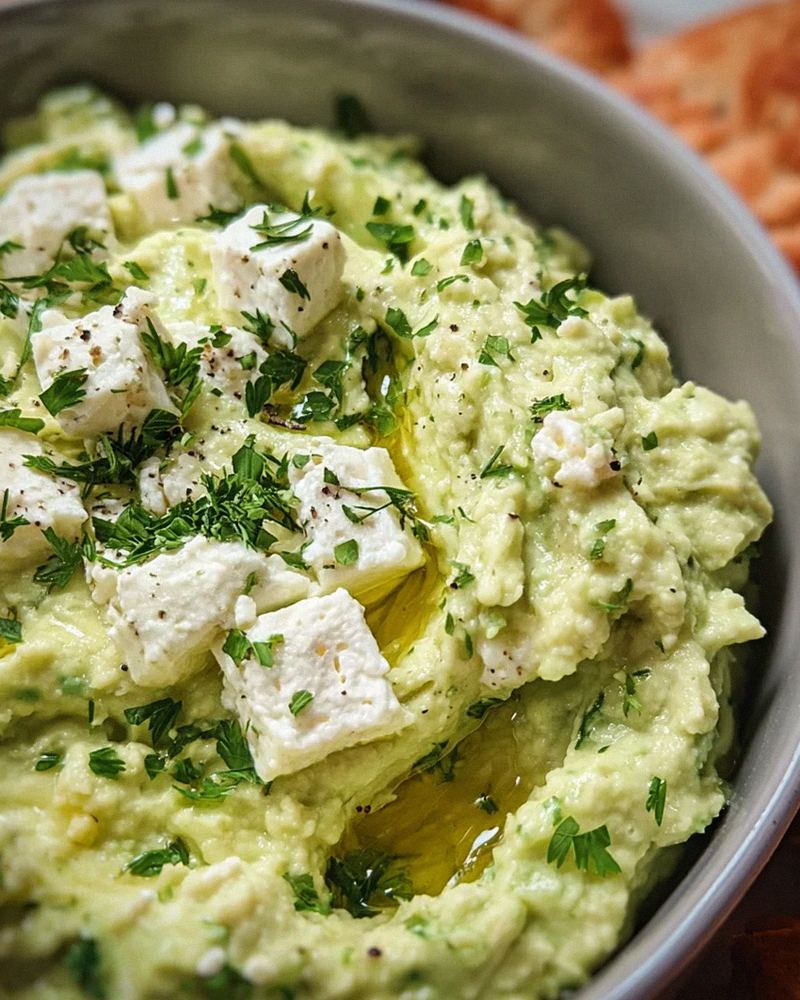 Feta-Avocado-Dip