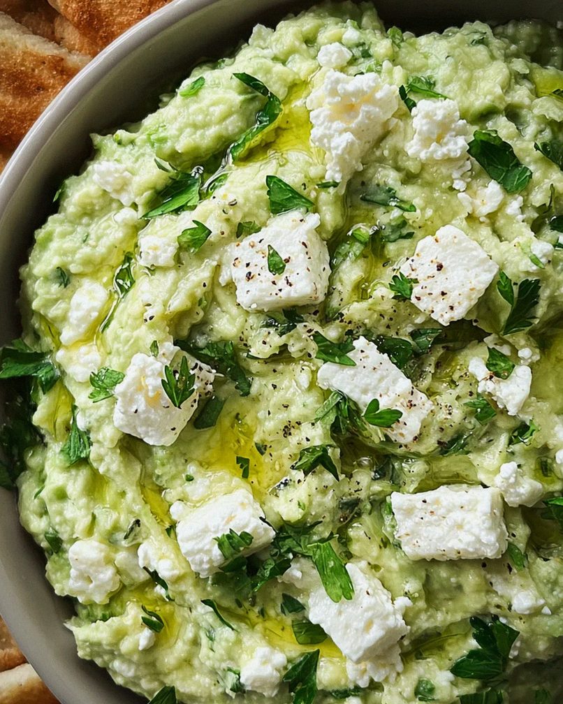 Feta-Avocado-Dip – Schritt 1