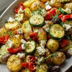 Feta Kartoffeln mit Ofengemüse – Ein köstliches Rezept!