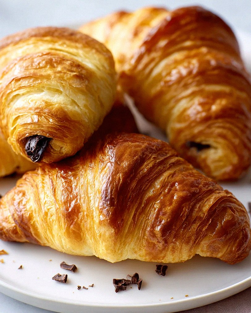 Himmlische Schoko Croissants selber backen – pain au chocolat