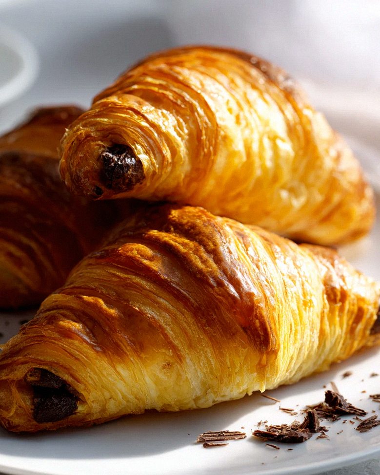 Himmlische Schoko Croissants selber backen – pain au chocolat – Schritt 2