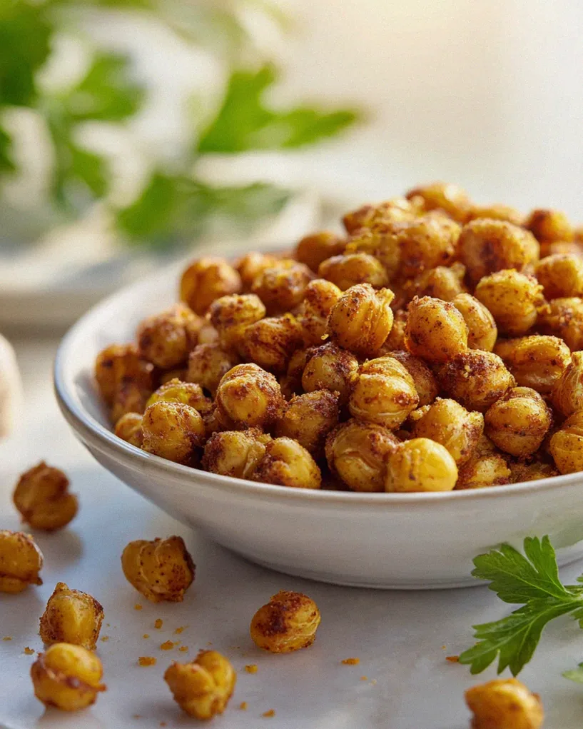 Knusprige Geröstete Kicherbsen: Schnell, Lecker & Gesund
