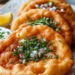 Langos aus der Heissluftfritteuse: Perfekt knusprig & einfach!