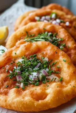 Langos aus der Heissluftfritteuse: Perfekt knusprig & einfach!