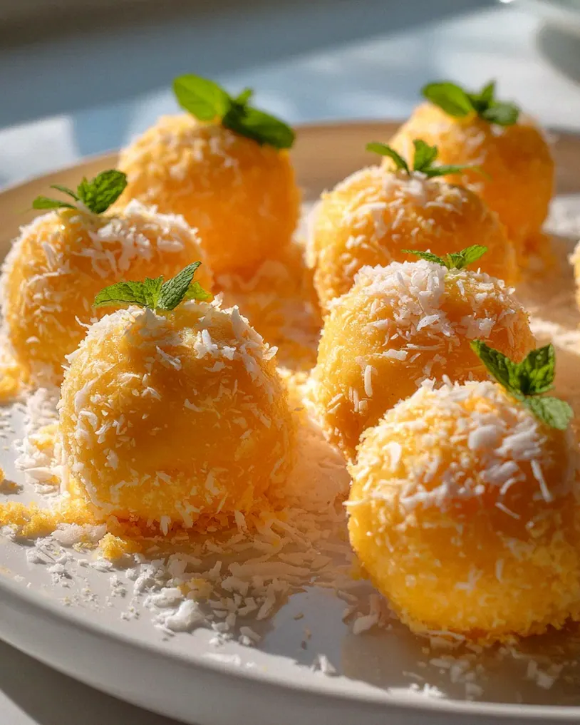 Mango Delight Truffles: Einfache Sheet Pan Rezept-Idee!