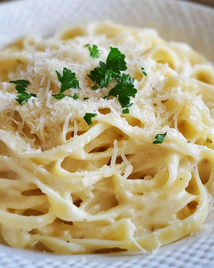 Pasta in Käse Sahne Soße – Schritt 2