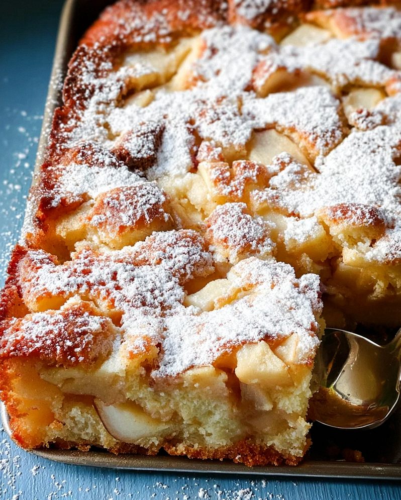 Ruck Zuck Apfelkuchen vom Blech