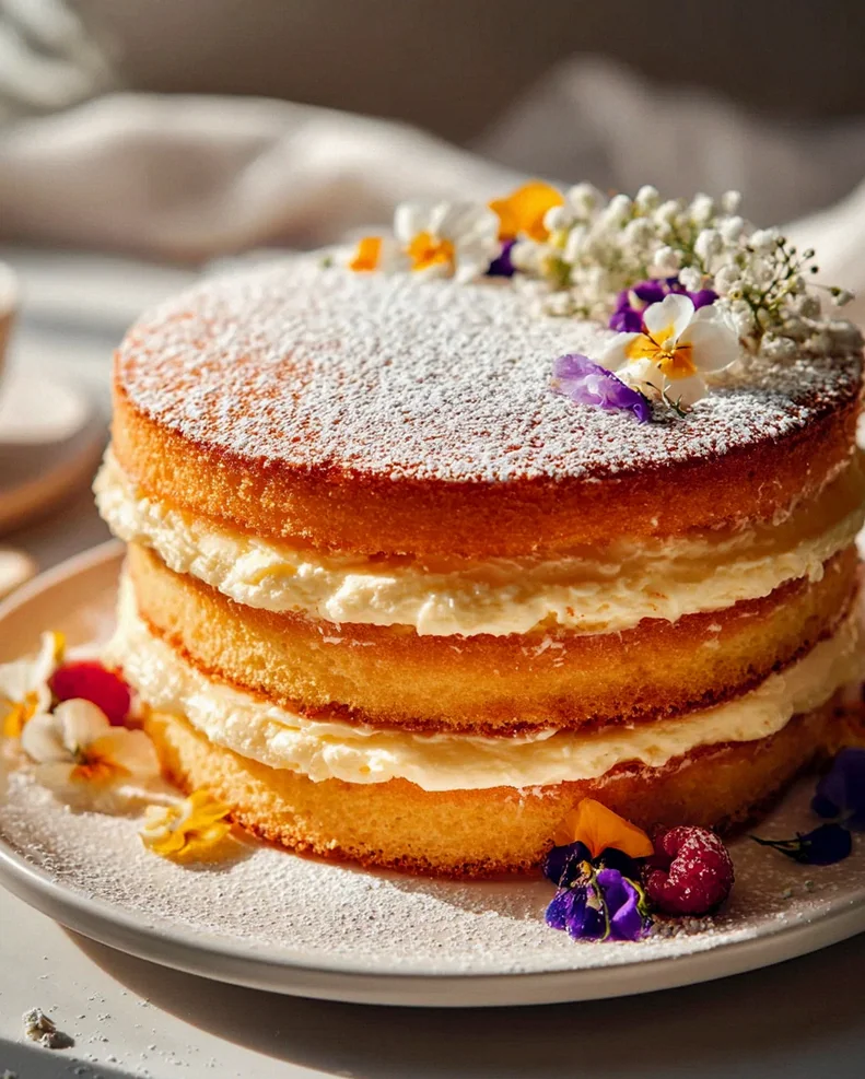 Schichtiger französischer Butterkuchen mit cremiger Füllung – Schritt 2