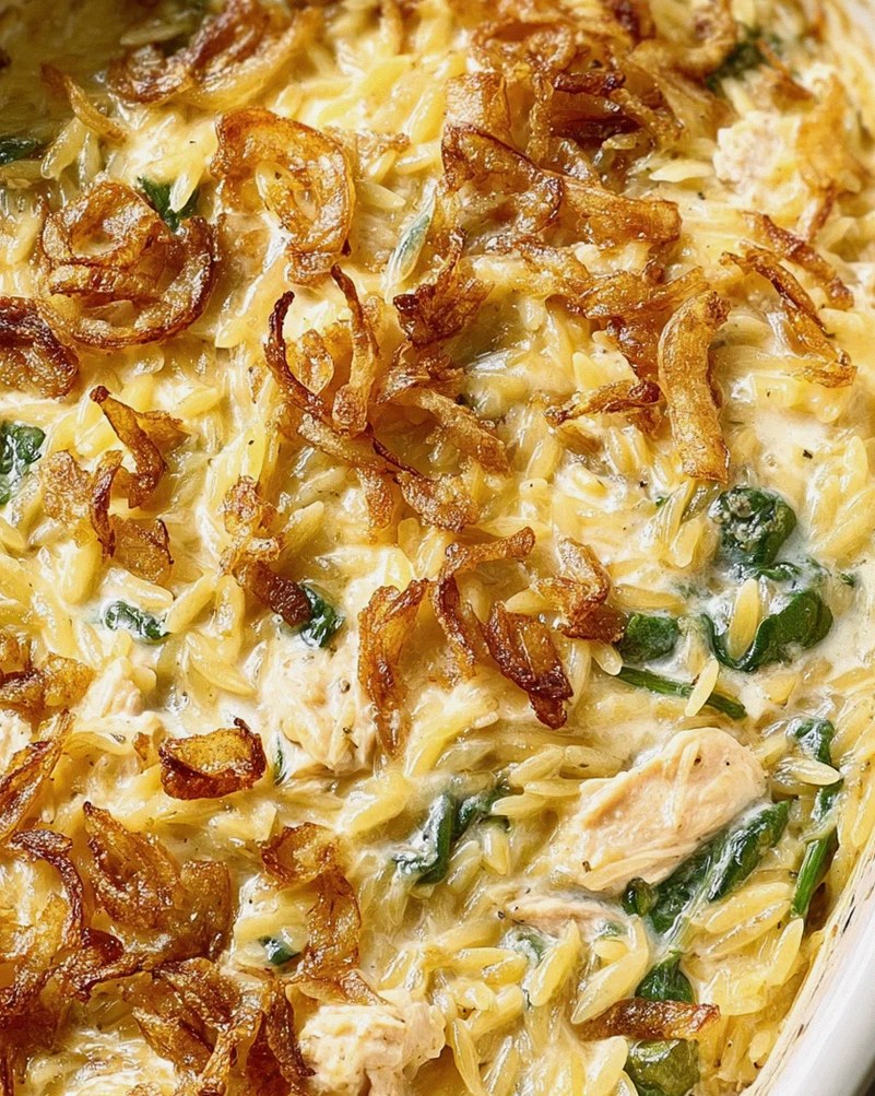 Schnelles Monterey Chicken One Pan Orzo – Perfekt für jeden Tag