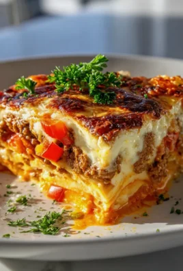 Süßkartoffel Hackfleisch Auflauf: Herzhaft mit Tomate & Paprika